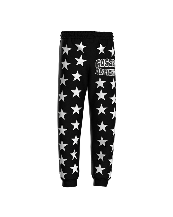 Black Stars Sweatpants