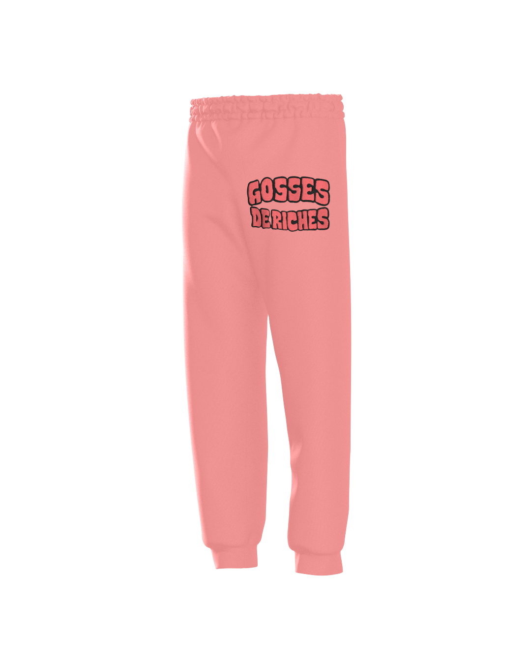 Pink Plain Sweatpants