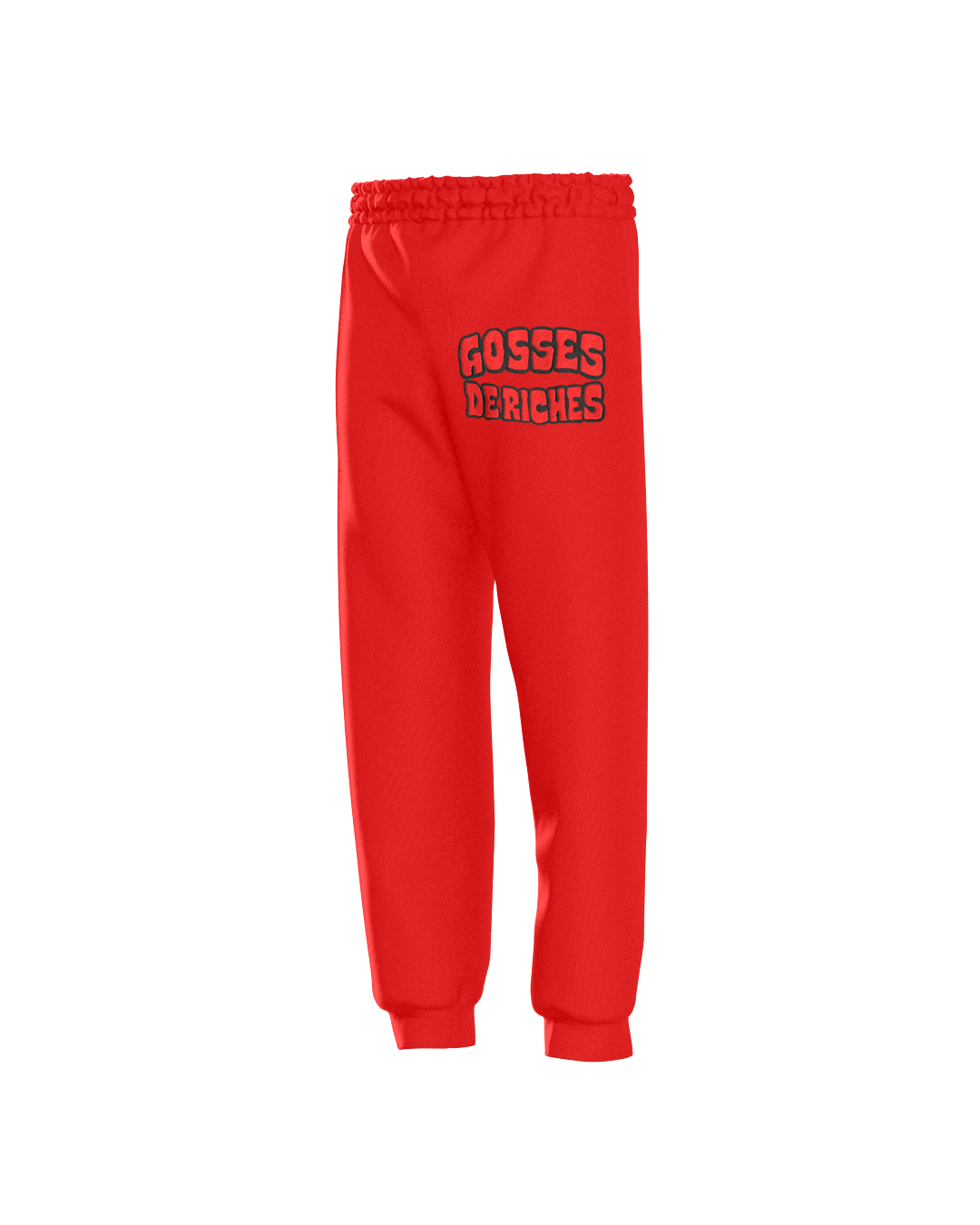 Red Plain Sweatpants