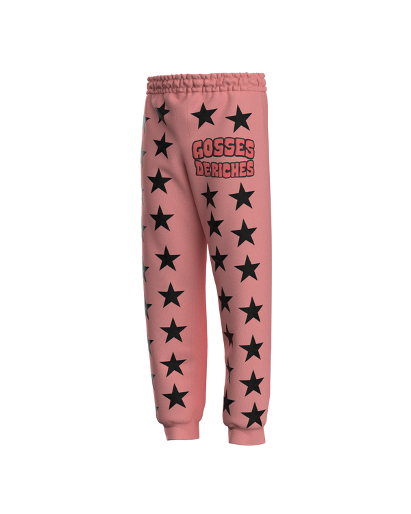 Pink Stars Sweatpants